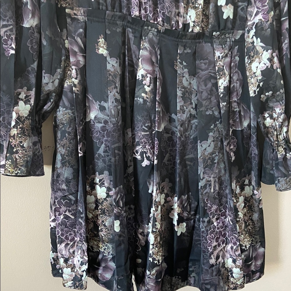 ALLSAINTS Zoey Margeaux Floral Mini Dress Size 6 - Picture 6 of 11